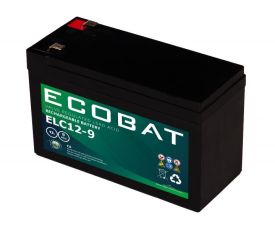 Ecobat AGM VRLA Light Cycle Batterie | ELC12-09 | 12V 9Ah