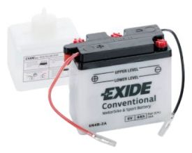 Exide Conventional 6V Batterie | 6N4B-2A | 6V 4Ah - 
