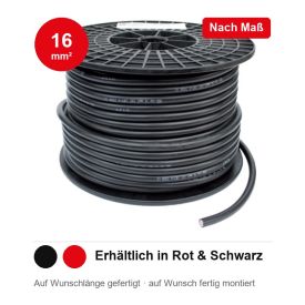 Batteriekabel 16mm² nach Maß konfektioniert -
