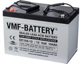 VMF AGM Deep Cycle Batterie | DC104-12 | 12V 105Ah