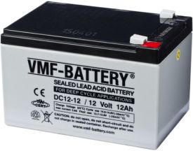VMF AGM Deep Cycle Batterie | DC12-12 | 12V 12Ah