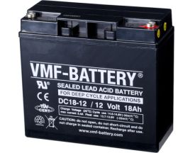 VMF AGM Deep Cycle Batterie | DC18-12 | 12V 18Ah