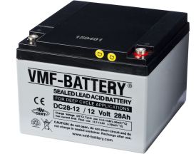 VMF AGM Deep Cycle Batterie | DC28-12 | 12V 28Ah