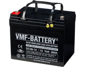 VMF AGM Deep Cycle Batterie | DC36-12 | 12V 36Ah