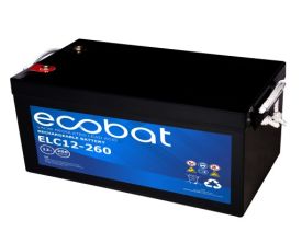 Ecobat AGM VRLA Light Cycle | ELC12-260 | 12V 260Ah