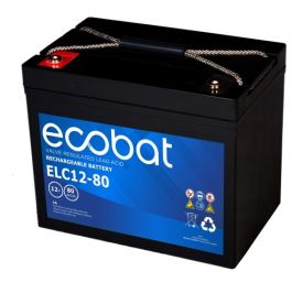Ecobat AGM VRLA Light Cycle | ELC12-80 | 12V 80Ah