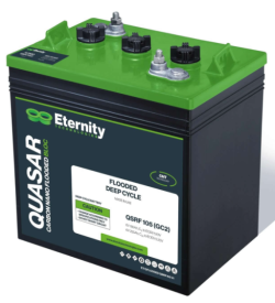 Eternity Flooded Deep Cycle Batterie | QSRF 105 (GC2) | 6V 225Ah