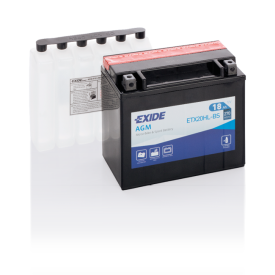 Exide AGM 12V accu | ETX20HL-BS | 12V 18Ah