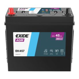 Exide AGM accu EK457 12V 45Ah start-stop accu met 380A koudstartstroom
