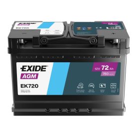 Exide AGM accu EK720 12V 72Ah