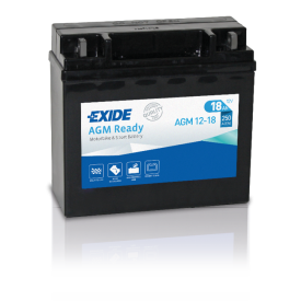 Exide AGM Ready 12V accu | AGM12-18 | 12V 18Ah