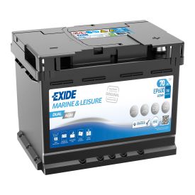Exide Dual AGM accu EP500 12V 60Ah
