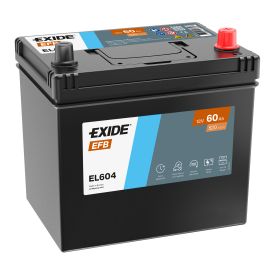 Exide EFB accu EL604 12V 60Ah