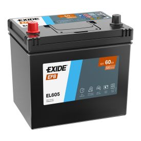 Exide EFB accu EL605 12V 60Ah