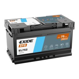 Exide EFB accu EL752 12V 75Ah