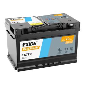 Exide Premium accu EA722 12V 72Ah