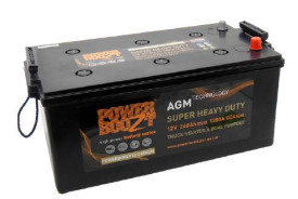 Powerboozt Super Heavy Duty AGM Batterie | PB.740.901 | 12V 240Ah