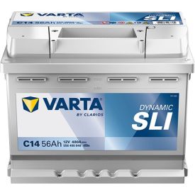 VARTA C14 Black Dynamic 12V 56Ah 480A accu 556 400 048