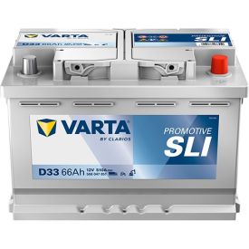 VARTA D33 Promotive Heavy Duty 12V 66Ah 510A accu 566 047 051