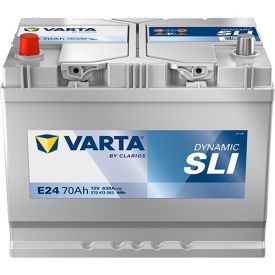 VARTA E24 Blue Dynamic 12V 70Ah 630A accu 570 413 063