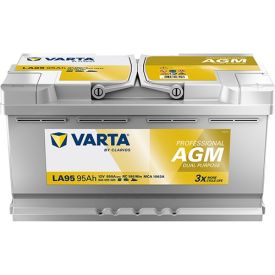 VARTA LA95 Professional Dual Purpose AGM 12V 95Ah 850A accu 840 095 085