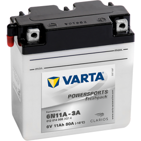 Varta Powersports Freshpack 6N11A-3A Batterie | 012 014 008 | 12V 11Ah - 