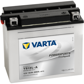 VARTA YB18L-A Powersports Freshpack Batterie | 518 015 018 | 12V 18Ah 200A