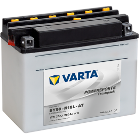 VARTA SY50-N18L-AT Powersports Freshpack Batterie | 520 016 020 | 12V 20Ah 260A