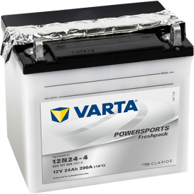VARTA 12N24-4 Powersports Freshpack 12V 24Ah 200A accu 524 101 020