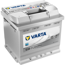 VARTA C30 Silver Dynamic 12V 54Ah 530A accu 554 400 053