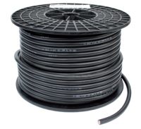 Batteriekabel 25mm² nach Maß | Schwarz | Pro halben Meter - 