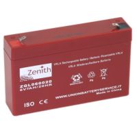Zenith VRLA Batterie | ZGL060020 | 6V 7Ah