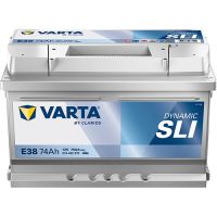 VARTA E38 Silver Dynamic 12V 74Ah 750A accu 574 402 075