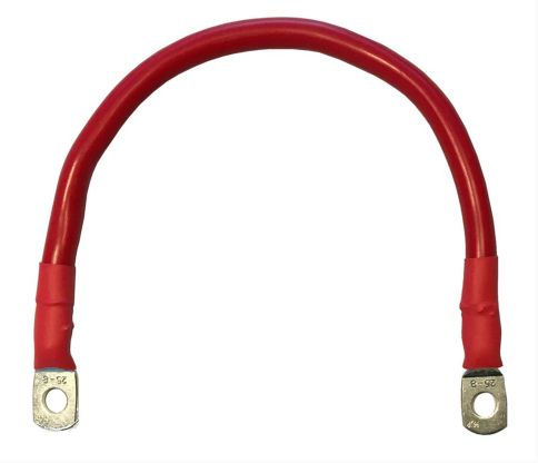 Batteriekabel-Adapter rot 25mm² 50cm M6-M6