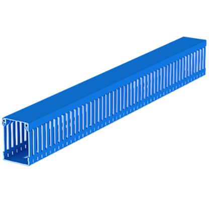 Kabelkanal blau 60 x 43 mm, Länge 2 Meter
