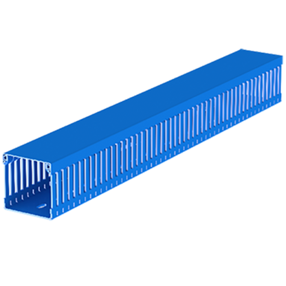 Kabelkanal blau 60 x 60 mm, Länge 2 Meter