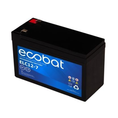 Ecobat AGM VRLA Light Cycle Batterie | ELC17-7.2 | 12V 7.2Ah