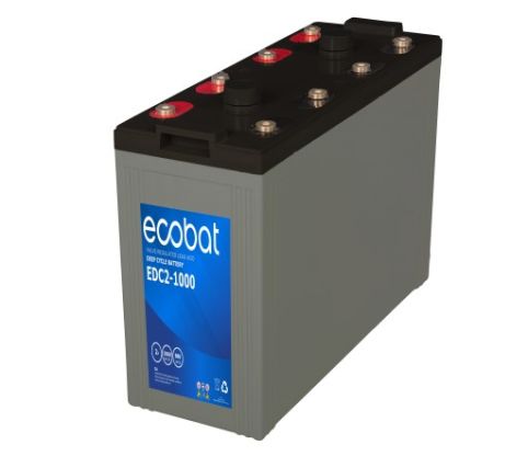 Ecobat AGM Deep Cycle Batterie | EDC2-1000 | 2V 1000Ah