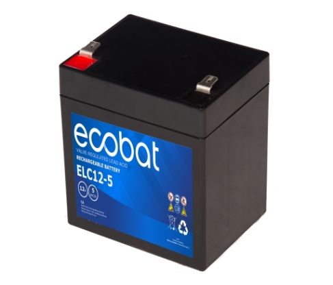 Ecobat AGM VRLA Light Cycle Batterie | ELC12-05 | 12V 5Ah