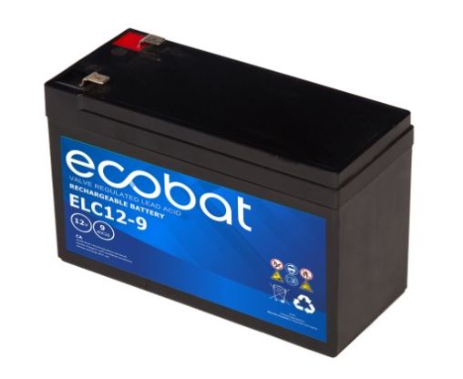 Ecobat AGM VRLA Light Cycle Batterie | ELC12-09 | 12V 9Ah