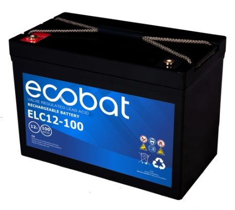 Ecobat AGM VRLA Light Cycle | ELC12-100 | 12V 100Ah