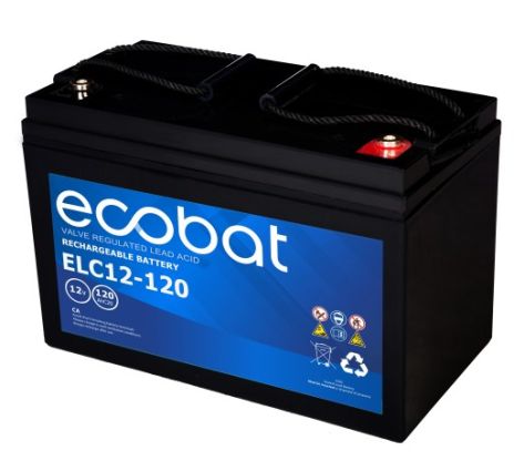 Ecobat AGM VRLA Light Cycle | ELC12-120 | 12V 120Ah