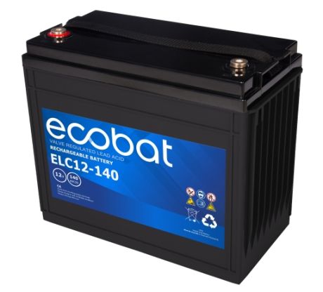 Ecobat AGM VRLA Light Cycle | ELC12-140 | 12V 140Ah