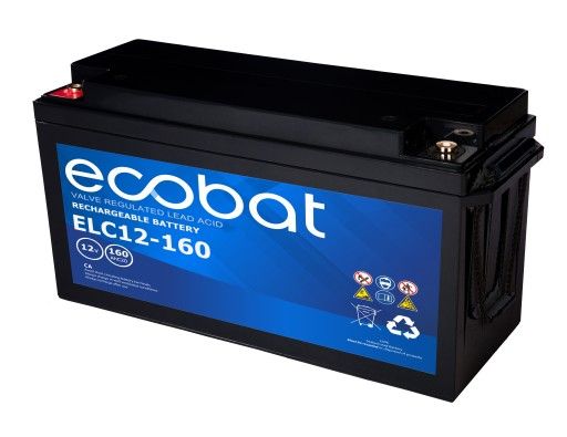 Ecobat AGM VRLA Light Cycle | ELC12-160 | 12V 160Ah
