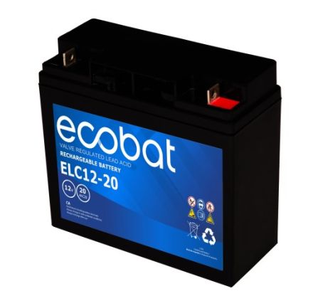 Ecobat AGM VRLA Light Cycle | ELC12-20 | 12V 20Ah
