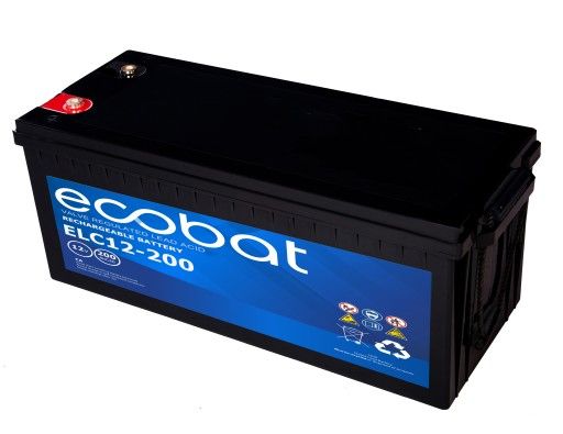 Ecobat AGM VRLA Light Cycle | ELC12-200 | 12V 200Ah