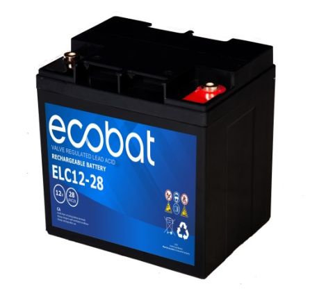 Ecobat AGM VRLA Light Cycle | ELC12-28 | 12V 28Ah