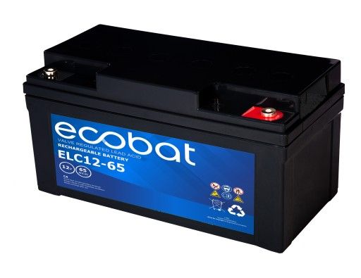 Ecobat AGM VRLA Light Cycle | ELC12-65 | 12V 65Ah