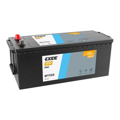 Exide Power PRO accu EF1723 12V 172Ah startaccu voor vrachtwagens met 1390A koudstart