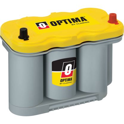 Optima YellowTop D27F accu | YTR-5.0 | 12V 66Ah – schuin vooraanzicht